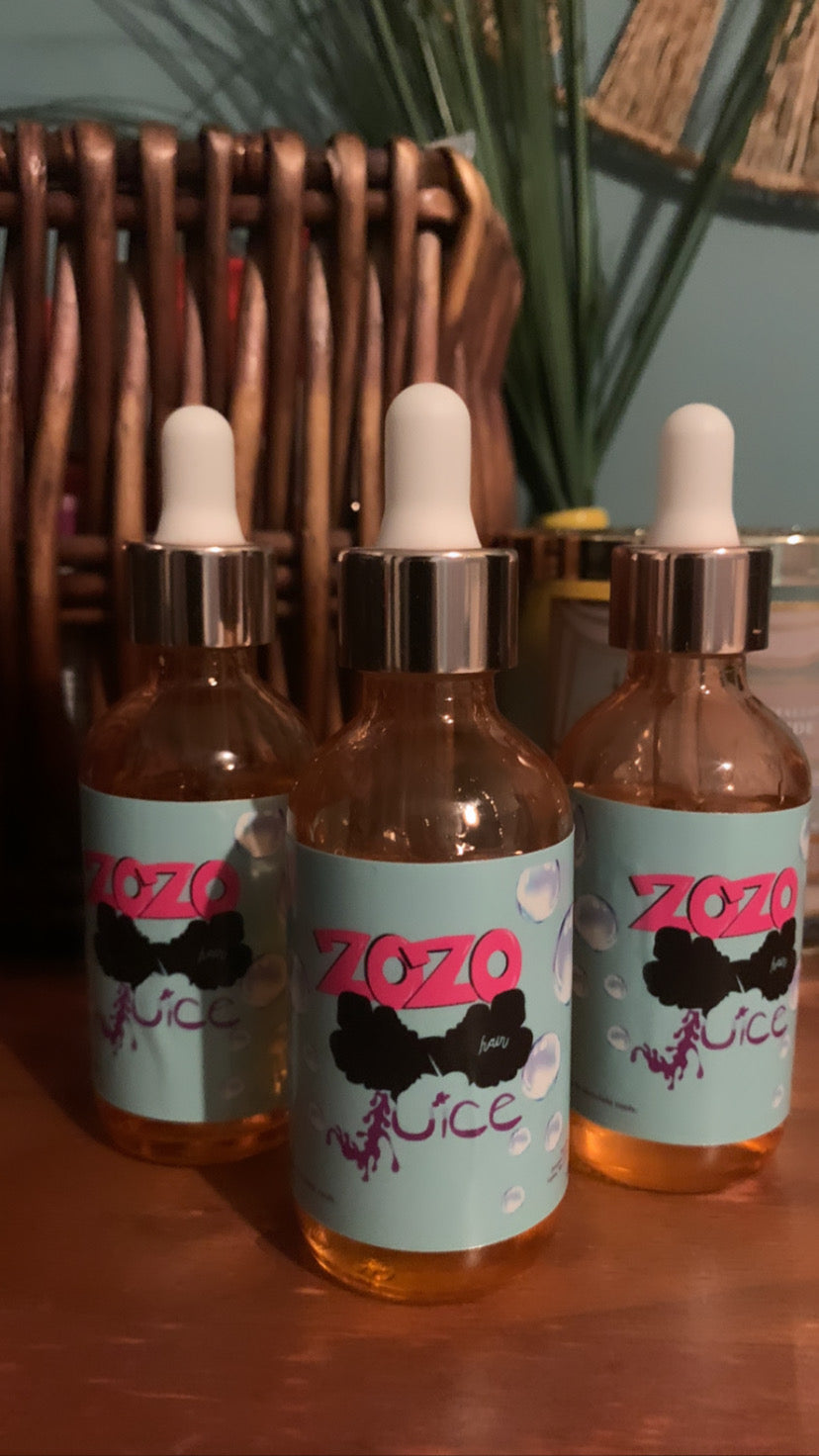 3 Month supply of ZoZo juice “hair oil”